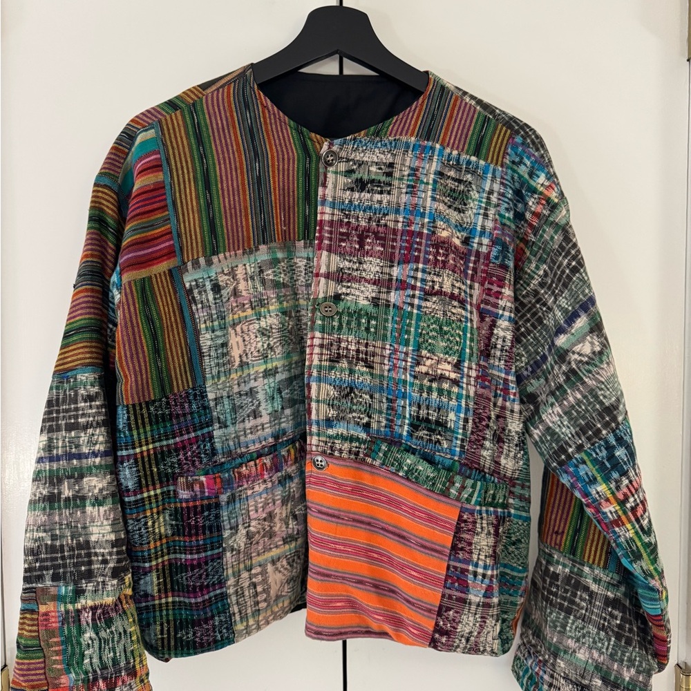Colorful Patchwork Jacket Size Small UNBRANDED